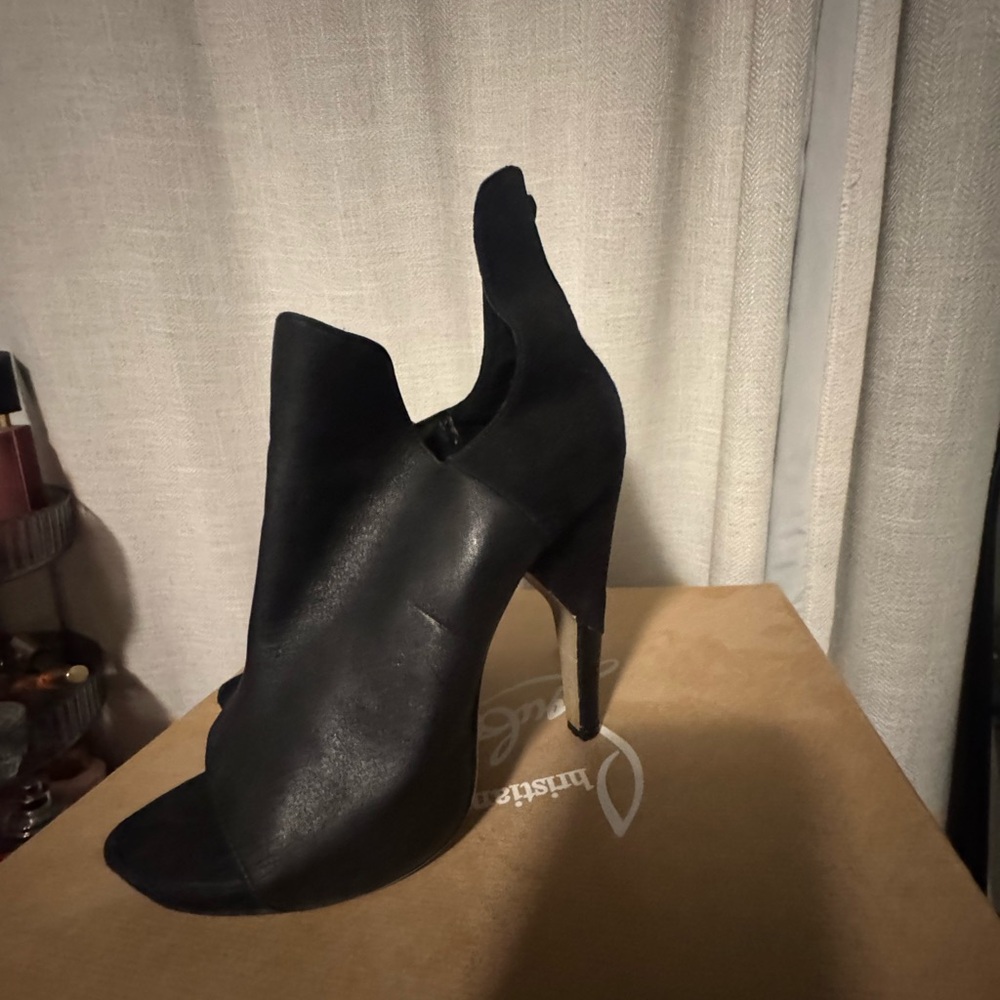 Alexander Wang Black Sculptural Heels